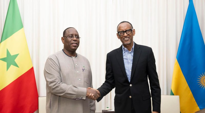 Macky Sall et Paul Kagame